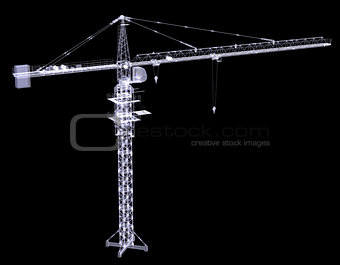 X-ray tower crane