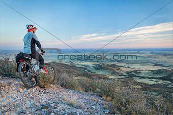 mountain biking in prairies