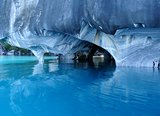 Marble caves.