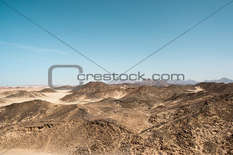 sand hills in the desert