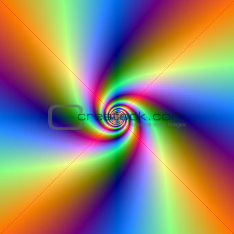 Psychedelic Four Wind Spiral