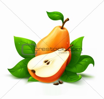 Cut Pear