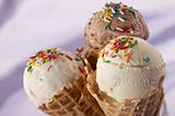 three ice-cream