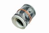 Roll of banknote