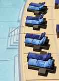 Chairs By Swimming Pool