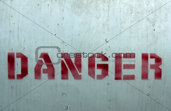 danger stencil