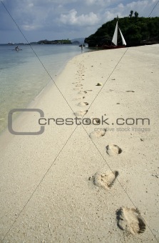 footprints boracay