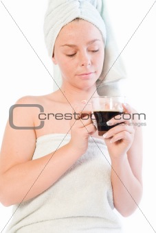 Wellness girl series coffee cup