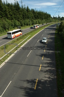 Busy Motorway Traffic
