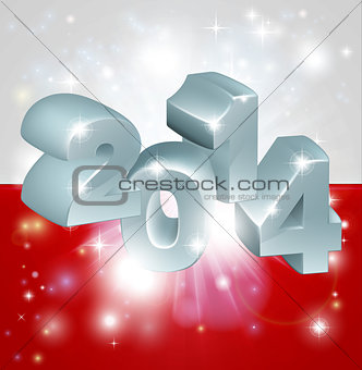 2014 Polish flag