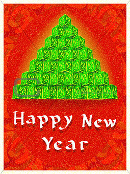New Year tree 