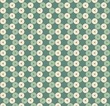 Abstract vector seamless retro background