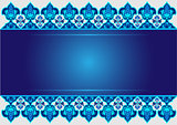 blue ottoman serial patterns eleven