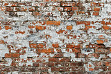old fortress brick wall