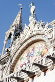 Basilica San Marco; facade particular