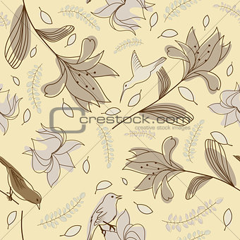 Seamless floral pattern