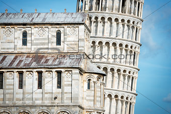 Closeup Leaning Tower