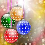 Merry Christmas and Happy New Year abstract background