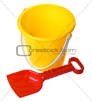 Toy Bucket And Scoop