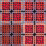 Four seamless checkered patterns