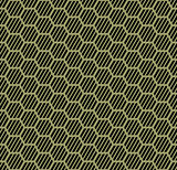Seamless hexagons texture. Honeycomb repeatable pattern.  