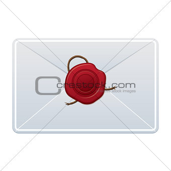 Envelope With Wax Seal