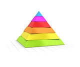 Layered Pyramid Six Levels 