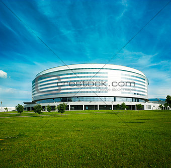Minsk Arena in Belarus. Ice Hockey Stadium.