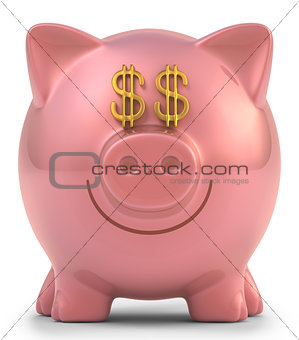 Piggy Bank Dollar