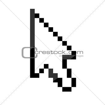 Arrow cursor vector illustration
