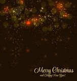 Abstract beauty Christmas and New Year background. vector illust