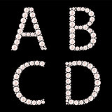 Pearl ABC vector illustration
