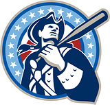 American Patriot Baseball Bat Retro