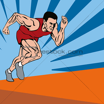 Sprinter Running