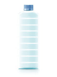Blue Plastic Bottle 