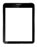 Abstract design  realistic tablet with blank screen isolated on