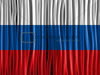 Russia Flag Wave Fabric Texture Background