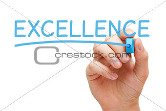 Excellence Blue Marker