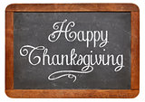Happy Thanksgiving on blackboard