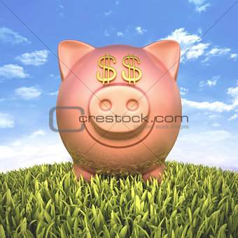 Piggy Bank Dollar
