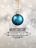 Elegant greetings background for flyers or brochure for Christmas 