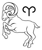 Aries zodiac horoscope astrology sign