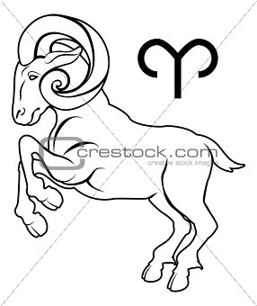 Aries zodiac horoscope astrology sign