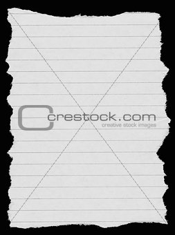 white lined paper 