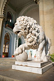Sculpture of lion