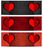Three Romantic Banners