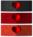 Three Romantic Banners