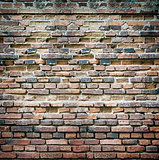 vintage grungy brick wall