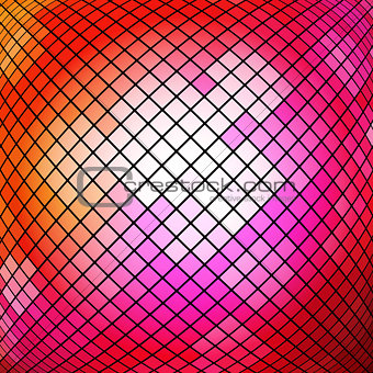 Mosaic Red Background