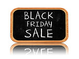 black friday sale on blackboard banner
